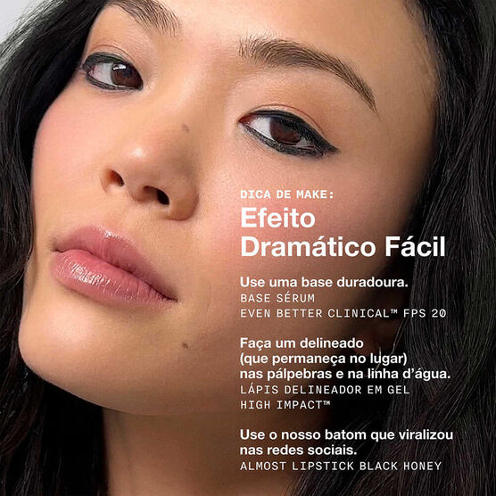 L&aacute;pis delineador em gel Clinique High Impact